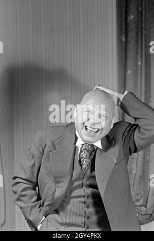 Der deutsche Schauspieler Ludwig Schmitz, Deutschland 1930er Jahre. German actor Ludwig Schmitz, Germany 1930s. Stock Photo