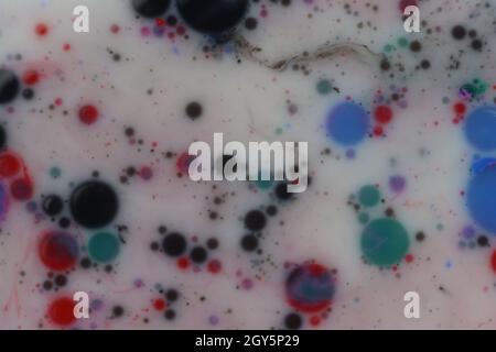 abstract background rarity different spheres pompous colors Stock Photo