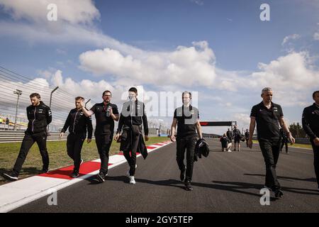 Tuzla, Turkey. 07th Oct, 2021. during the Formula 1 Rolex Turkish Grand Prix 2021, 16th round of the 2021 FIA Formula One World Championship from October 8 to 10, 2021 on the Istanbul Park, in Tuzla, Turkey - Photo: Francois Flamand/DPPI/LiveMedia Credit: Independent Photo Agency/Alamy Live News Stock Photo