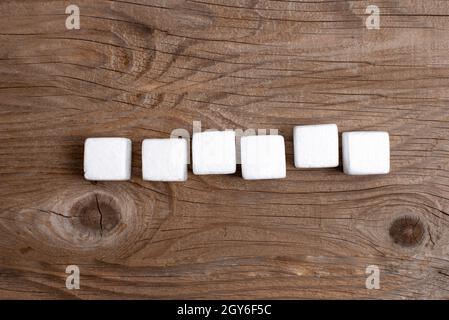 Stack of Sample Cube Rectangular Boxes On Surface Polished With Multi-Colour Stock Photo