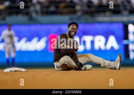 San Diego Padres right fielder Fernando Tatis Jr. (23) in the eighth inning  of a baseball game Saturday, June 10, 2023, in Denver. (AP Photo/David  Zalubowski Stock Photo - Alamy