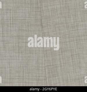 light grey polyester and cotton fabric texture useful as a background Stock Photo
