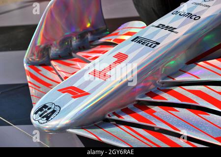 Istanbul, Turkey. 07th Oct, 2021. F1 2022 show car. Turkish Grand Prix, Thursday 7th October 2021. Istanbul, Turkey. Credit: James Moy/Alamy Live News Credit: James Moy/Alamy Live News Stock Photo