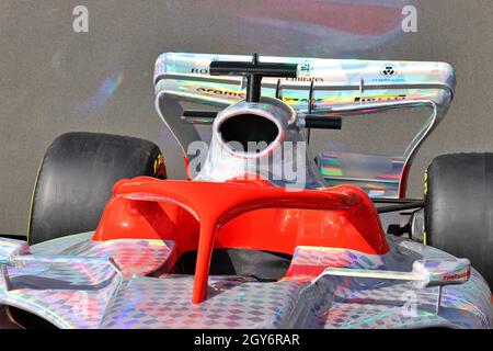 Istanbul, Turkey. 07th Oct, 2021. F1 2022 show car. Turkish Grand Prix, Thursday 7th October 2021. Istanbul, Turkey. Credit: James Moy/Alamy Live News Credit: James Moy/Alamy Live News Stock Photo