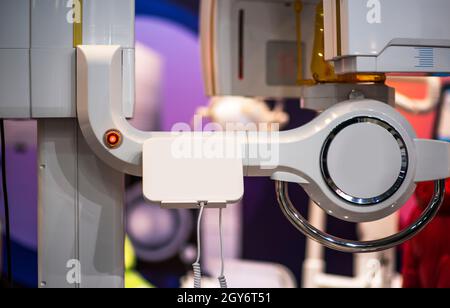 Dental tomograph, treatment and prevention of oral cavity. Stock Photo