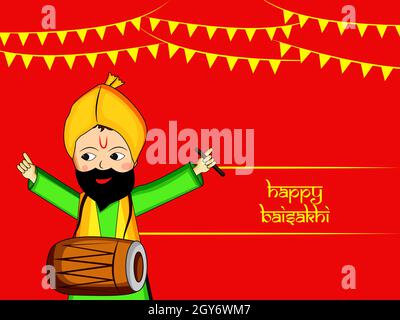 Baisakhi background Stock Photo