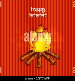 Baisakhi background Stock Photo