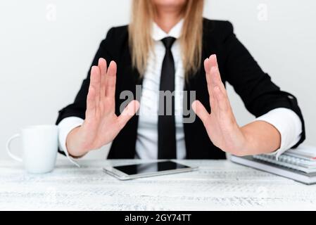 Explaining Company Problem, Abstract Providing Dispute Solutions Stock Photo