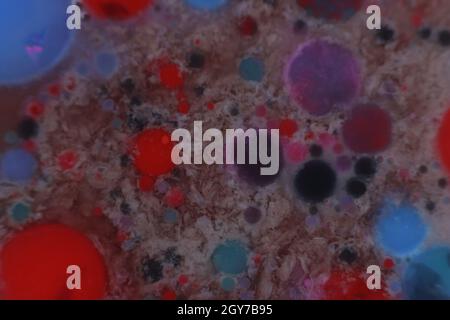 abstract background rarity different spheres pompous colors Stock Photo