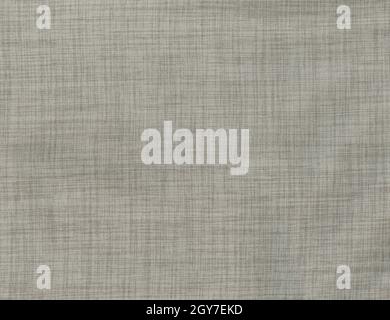 light grey polyester and cotton fabric texture useful as a background Stock Photo