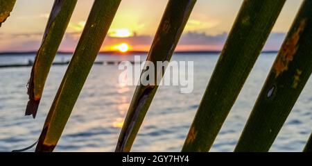 atardecer para recordar toda la vida Stock Photo