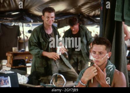 Casualties of War  Year: 1989 USA Director : Brian De Palma Sean Penn Stock Photo