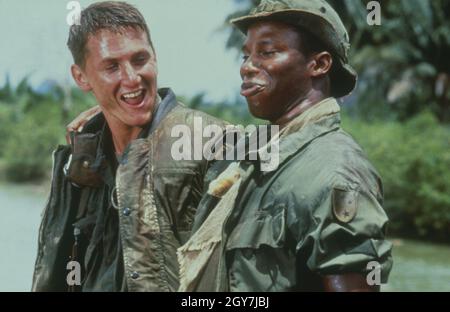 Casualties of War  Year: 1989 USA Director : Brian De Palma Sean Penn Stock Photo