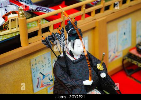Doll Festival of tiers (Japanese culture). Shooting Location: Yokohama-city kanagawa prefecture Stock Photo