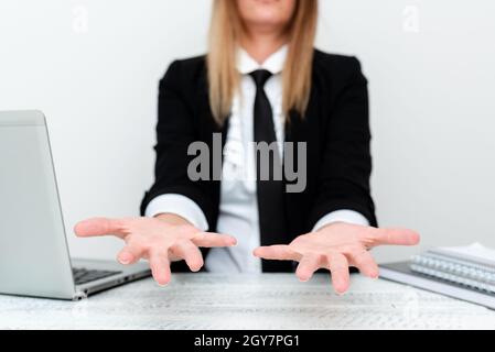 Instructor Teaching Different Skills, Teacher Explaining New Methods Stock Photo