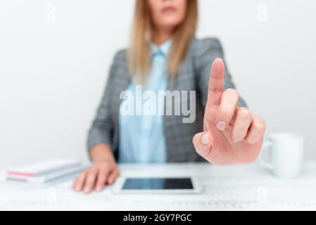 Displaying New Smartphone Technology, Discussing Device Improvements Stock Photo