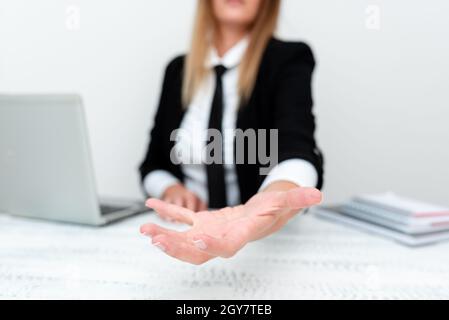 Instructor Teaching Different Skills, Teacher Explaining New Methods Stock Photo