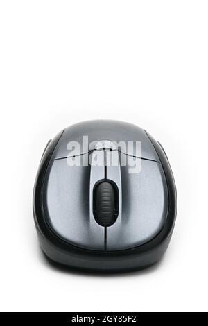 Computer mouse on a white isolated background Stock Photo