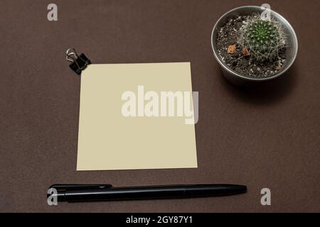 Multiple Assorted Collection Office Stationery Photo Placed Over Table Stock Photo