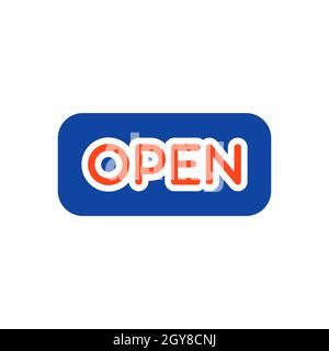 Open vector glyph icon. E-commerce sign. Graph symbol for your web site design, logo, app, UI. Vector illustration, EPS10. Stock Photo