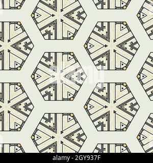 A patterned geometric background for wallpapers Stock Photo