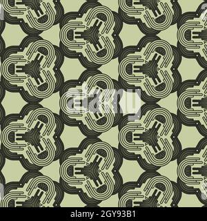 An illustration of an abstract patterned background Stock Photo