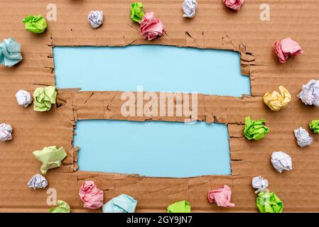 Forming New Thoughts, Uncover Fresh Ideas, Accepting Changes Stock Photo