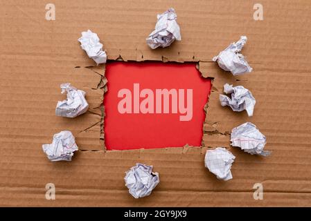 Forming New Thoughts, Uncover Fresh Ideas, Accepting Changes Stock Photo