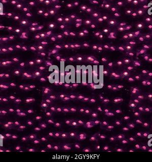 Violet and black dots motif seamless abstract pattern Stock Photo