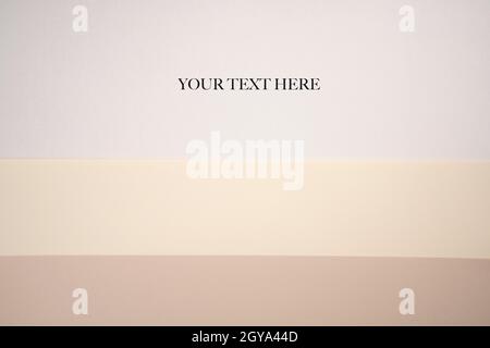 a background formed with some strips of colored paper Stock Photo