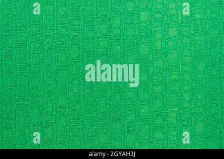 Green Glitter Background Sparkling Shiny Wrapping Paper Texture. Stock Photo