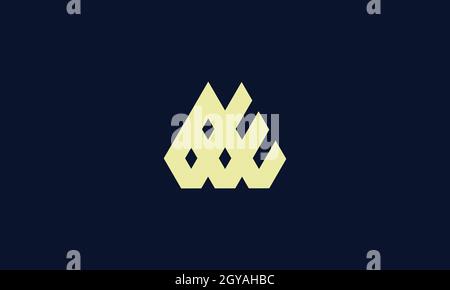 LETTERS EE LOGO DESIGN WITH NEGATIVE SPACE EFFECT FOR ILLUSTRATION USE Stock Vector