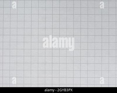 white graph paper texture useful as a background Stock Photo