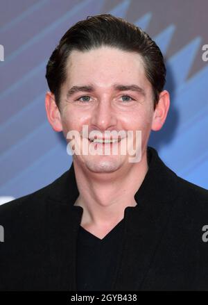 London, UK. 07th Oct, 2021. October 7th, 2021, London, UK James Harkness arriving at the Spencer gala premiere, part of the BFI London Film Festival, held at The Royal Festival Hall. Credit: Doug Peters/Alamy Live News Stock Photo