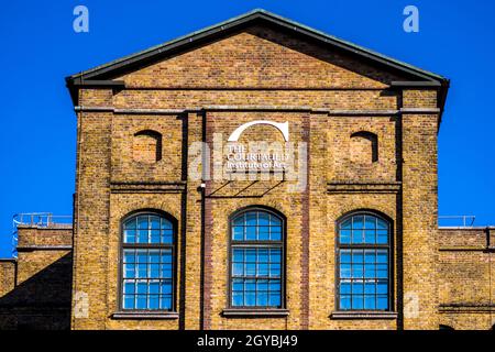 The Courtauld Institute of Art London - The Vernon Square campus of the Courtauld Institute of Art in London. University of London. Stock Photo