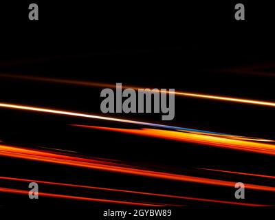 Abstract illustration of colored waves on a black background. Black background. Abstract illustration. Space fantasy theme. Background image. Space oc Stock Photo