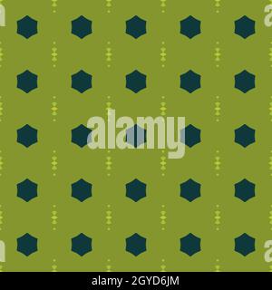 A Hexagon seamless pattern background Stock Photo