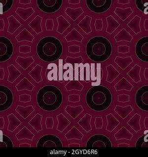 A Dark maroon and black patterned background for wallpapers Stock Photo