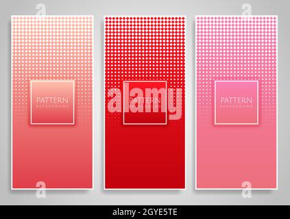 Abstract banner background with diamond halftone design Stock Photo - Alamy