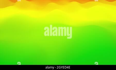 Waving with silk surface on the wind, clear backdrop of ripple fabric, 3d rendering background Stock Photo