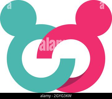 Adoption and community care Logo template vector icon Stock Vector