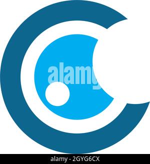 Eye Care vector logo design Stock Vector