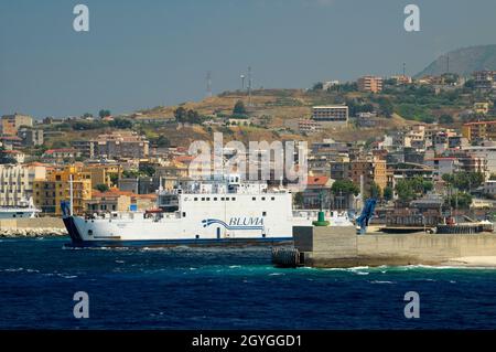 ITALY, CALABRIA, VILLA SAN GIOVANNI Stock Photo