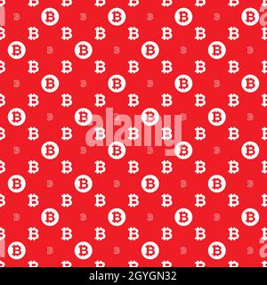 Bitcoin Seamless Pattern Louis Vuitton Supreme Style. Vector illustration  Stock Vector Image & Art - Alamy