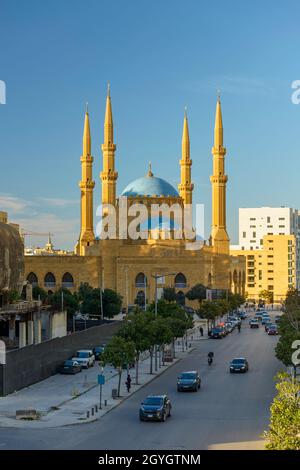 LEBANON, BEIRUT, BACHOURA, BECHARA EL KHOURY STREET, CITY CENTER DOME ...