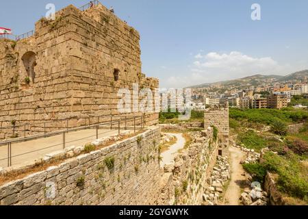 LEBANON, MOUNT LEBANON, JBEIL, BYBLOS ONE OF THE OLDEST CITIES IN LEBANON (UNESCO WORLD HERITAGE SITE) Stock Photo
