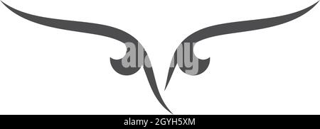 eye logo vector template Stock Vector