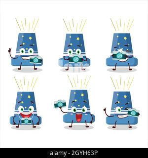 A picture of reloadable mortar cartoon character concept reading an ...