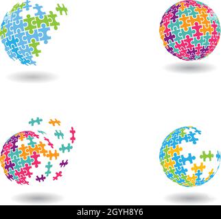 community care Logo template vector Stock Vector