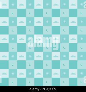 New collection pastel color fabric textile cloth tartan baby checkerboard abstract background wallpaper template pattern seamless vector illustration Stock Vector